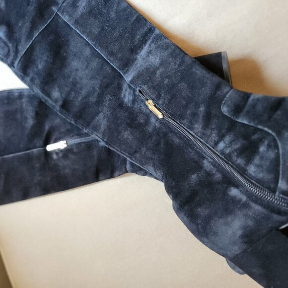 SAM EDELMAN Elina Over the Knee Black Boots - Picture 6 of 8